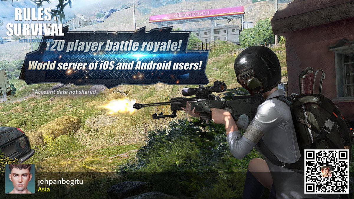 RyanNara's tweet photo. #RulesofSurvival https://t.co/tcIonuRi65