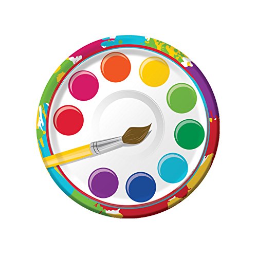 pieceofshirt's tweet photo. Creative Converting 8 Count Sturdy Style Paper Dessert Plates, 7", Art Party https://t.co/lJi43holwT #CreativeConverting https://t.co/qHJ1eRxXtW