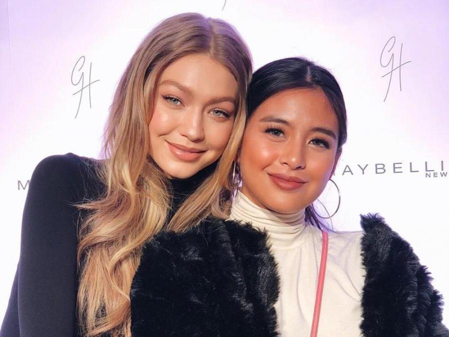 gmanetwork's tweet photo. Gabbi Garcia (@_gabbigarcia) meets Gigi Hadid (@GiGiHadid)! 
LOOK: https://t.co/W0ePxbRxR2 https://t.co/Q93lllNiRa