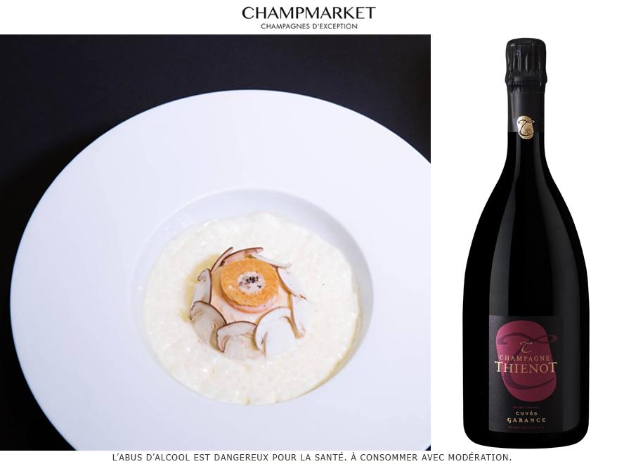 champmarket's tweet photo. La cuvée #Thiénot #Garance 2008 accompagne à merveille un Blanc-Manger - Oeuf - Zéphyr de panais et copeaux de cèpes préparé par le #Chef #MathieuPacaud du #restaurant #Hexagone 😋 🍽 > https://t.co/hy2JJdMceK
#Champmarket #Champagne #AccordsMetsetChampagnes #Gastronomie https://t.co/GqWwJZVowL