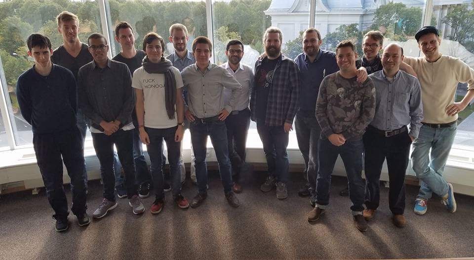 IOGroup's tweet photo. Throwback Friday: it's amazing to see how the company has grown and developed into what it is today!  #IOHK2018 #startup #growth https://t.co/kyXPv3kCyc