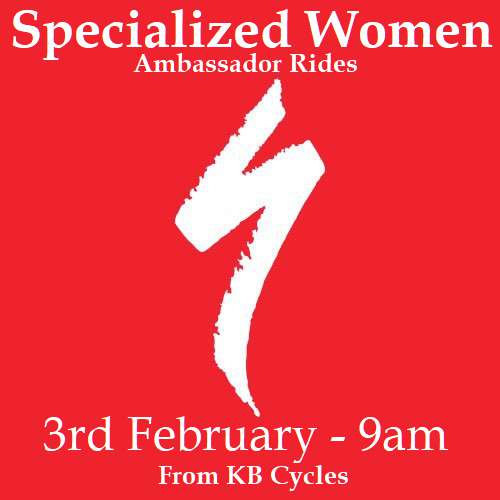 <a href="/specializedwmn/">Specialized Women</a> Are holding another Womens Ambassador ride from the shop! 3rd February @ 9am. An intermediate ride of around 30-35 mile at a steady pace! Led by the fantastic <a href="/helzbelzi/">Helz Bell</a> 
More info and booking on the link below!
ti.to/specialized-uk…