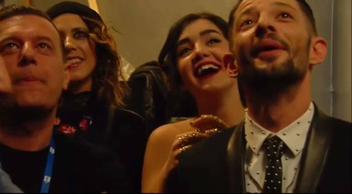 LukeTweet75's tweet photo. Che quartetto!! @BrandoInfo @neslimusic @alice_paba @JbJrock @GoWildMusic #Nesli #AlicePaba #Sanremo https://t.co/wOdxlrLJ3G