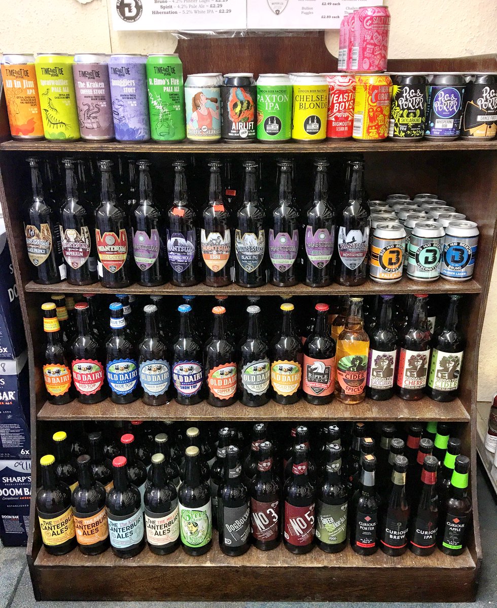 Friday is here 🤩🙌🏻Swing by and check out our ever growing range of craft/real beers 🍻 Have a awesome weekend😝.
.
.
<a href="/ThanetCAMRA/">ThanetCAMRA #PubsMatter</a> <a href="/WantsumBrewery1/">w</a> <a href="/TimeTideBrewing/">Time & Tide Brewing</a> <a href="/OldDairyBrewery/">Old Dairy taproom</a> <a href="/RamsgateBrewery/">Ramsgate Brewery</a> <a href="/CanterburyAles1/">The Canterbury Ales</a> <a href="/CuriousBrewery/">Curious Brewery</a> <a href="/DuddasTunCider/">Dudda's Tun Cider</a> <a href="/PigAndPorter/">Pig And Porter</a>