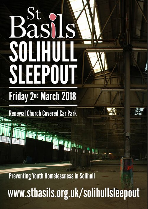 LangarAid's tweet image. .#StBasils #sleepout is taking place in #Solihull, FRIDAY 2 MARCH 2018.  The event will be in the #RenewalChurch covered car park. For more  information on the #sleepout, how you can register your place, what to  expect &amp;amp; preparation, please visit -  stbasils.org.uk/solihullsleepo… .