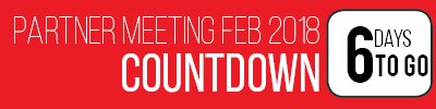 Only six days to go! We'll be unveiling a BRAND NEW Breakroom Solution which will help our Dealers expand into new growth sectors. Plus, we're launching exclusive brands! Make sure you're there!