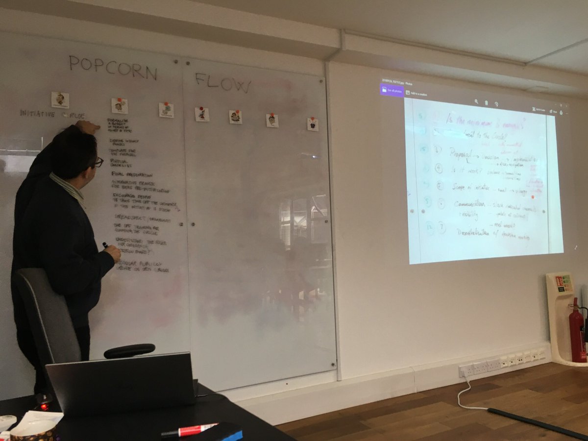 Using #popcornflow <a href="/codurance/">Codurance</a> Open Day to identify potential improvements for our Initiative Circles