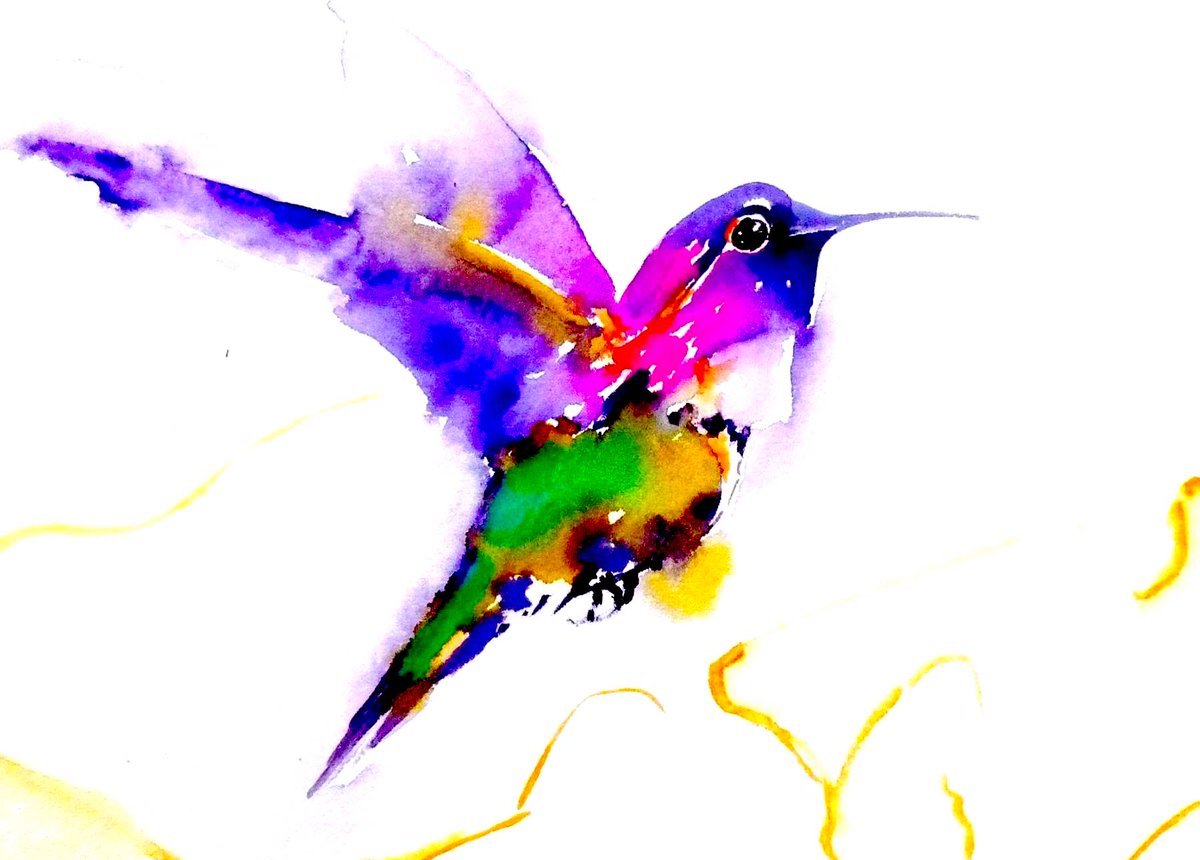 Enjoy a lovely weekend - watercolour