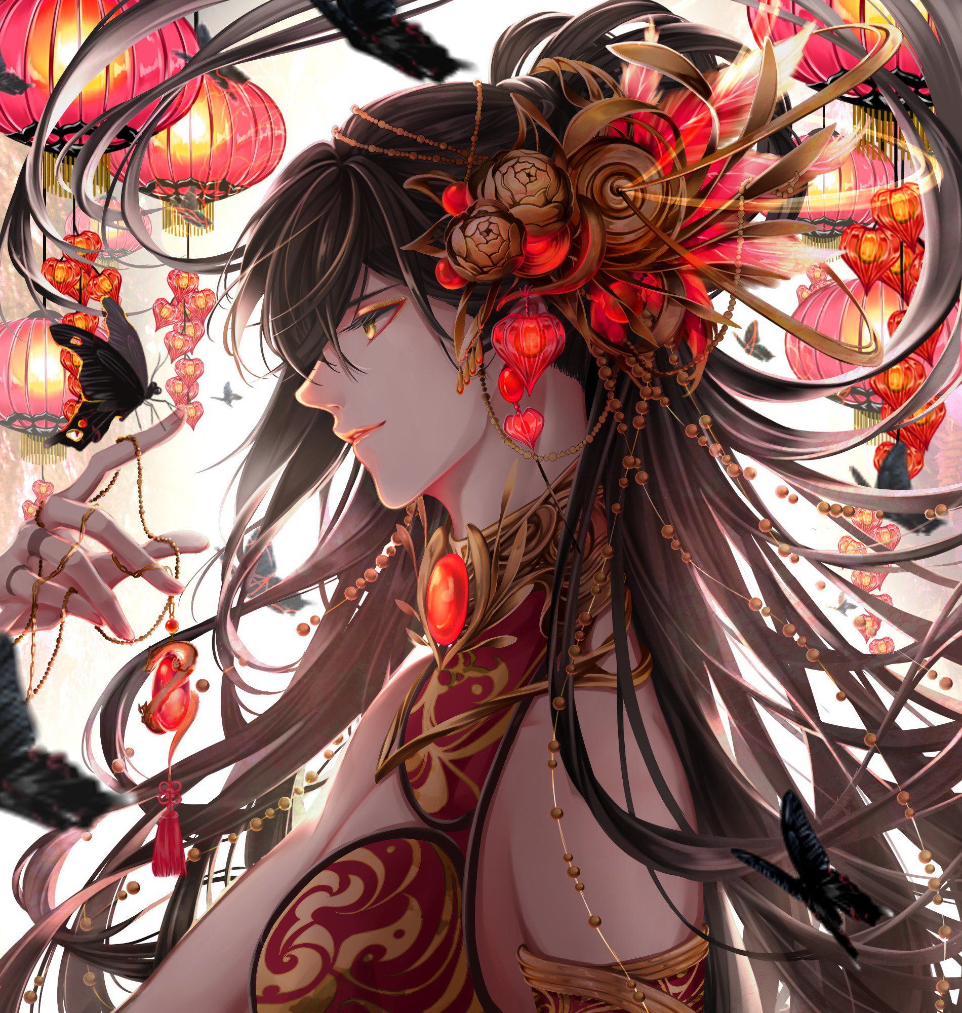 蓮之 Hasuyuki 長髪男子のイラストだけで興味を持ってくれる方へ届け 長髪はいい 簡潔