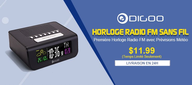 BanggoodFR's tweet photo. #Collection #Digoo #FM #AlarmClock
https://t.co/BxRmUVECBu https://t.co/f8nnadPRPk