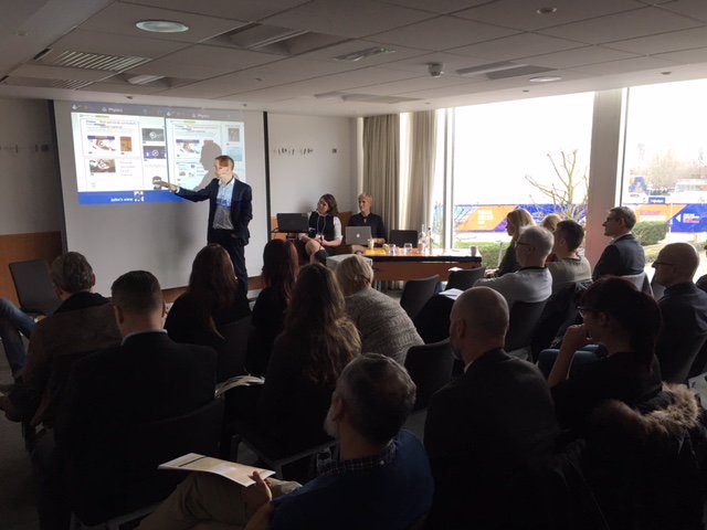 imaileproject's tweet photo. IMAILE Information workshops in London, huge interest in experiences and results developed in our project. #Innovationprocurement and #Personallearningenvironments are discussed during 3 workshop sessions https://t.co/Tf8KILPrkJ