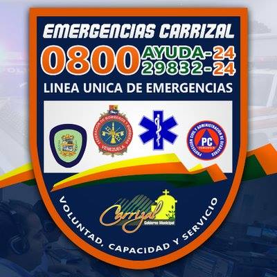 EMERGENCIAS CARRIZAL FARITH FRAIJA ALCALDE tweet media