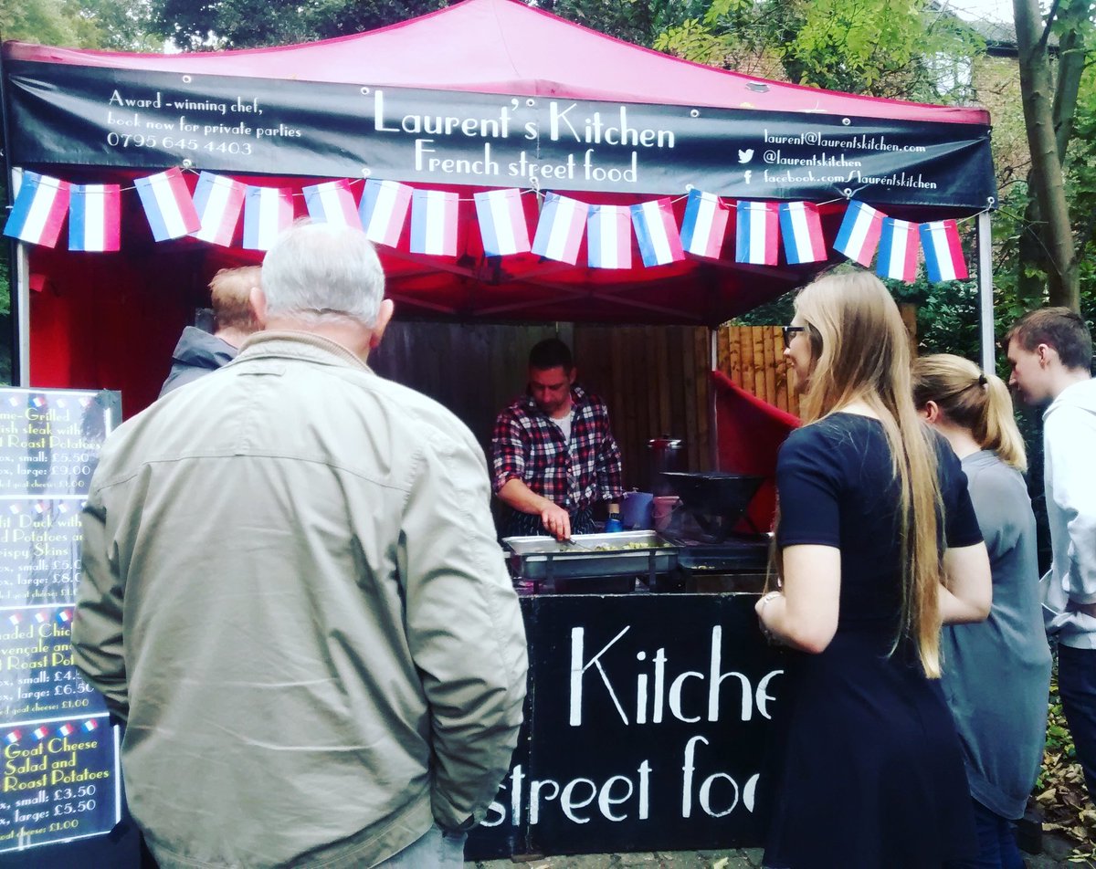 GariRedhill's tweet photo. If you're still got room in your belly following our epic #BurnsNight feast, the equally epic @laurentskitchen 's Kitchen will be serving up his french treats for us again on Saturday. https://t.co/BosSSZdyYJ