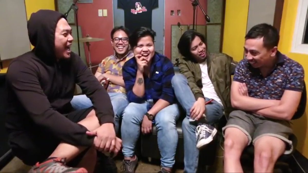 SSaucers's tweet photo. First Band Interview for 2018!! Why we changed our band name? What's the story behind our latest single "SINTA" lahat nandito sa interview taraaaa!! 😉

 Thank you Lonay Pastrana Flip Alejaga and the whole Ruweda Fam!! Sayaaaa!! 😊 https://t.co/twWgIuXW79