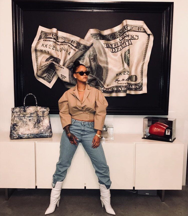 wearing the Burberry