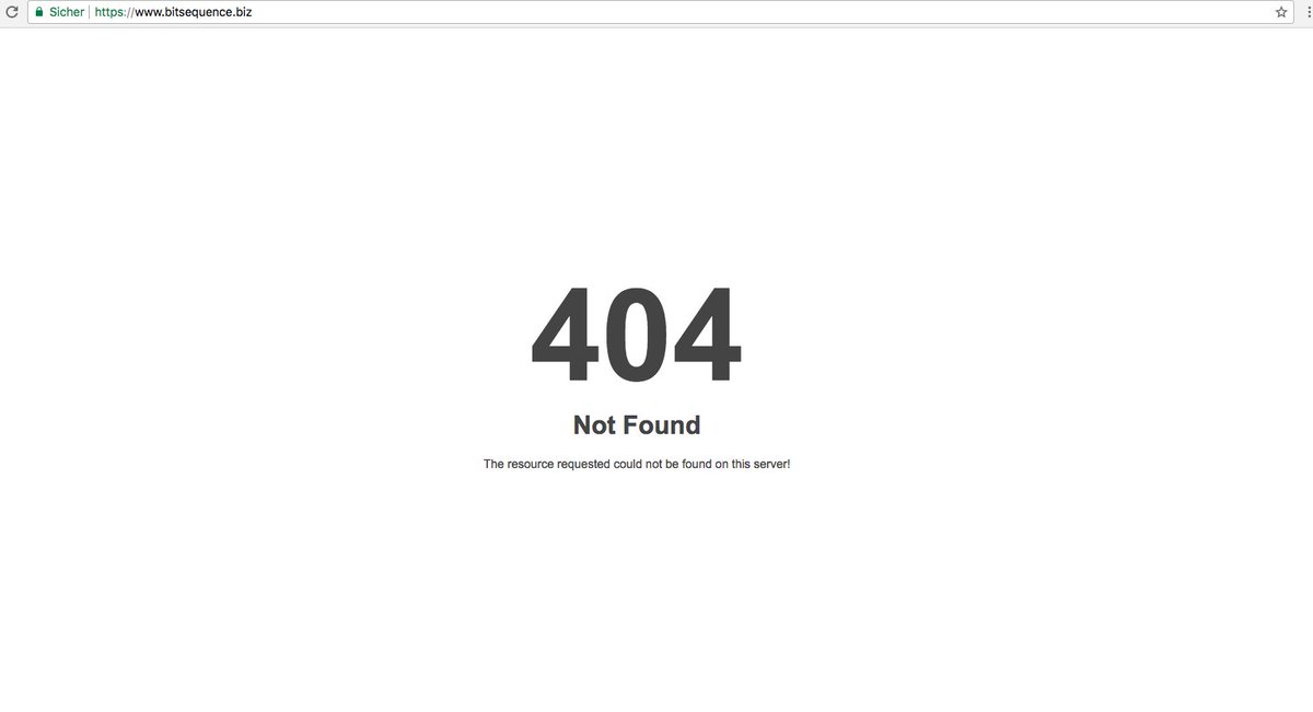 JensT's tweet photo. Hmmm.. #BitSequence ist down - wars das schon mit #BitSequence und den 3 Prozent Tagesrendite? Was nun, @sascha_p ? Mehr hier: https://t.co/Km4wOPAUgz https://t.co/LXQGM91bXy
