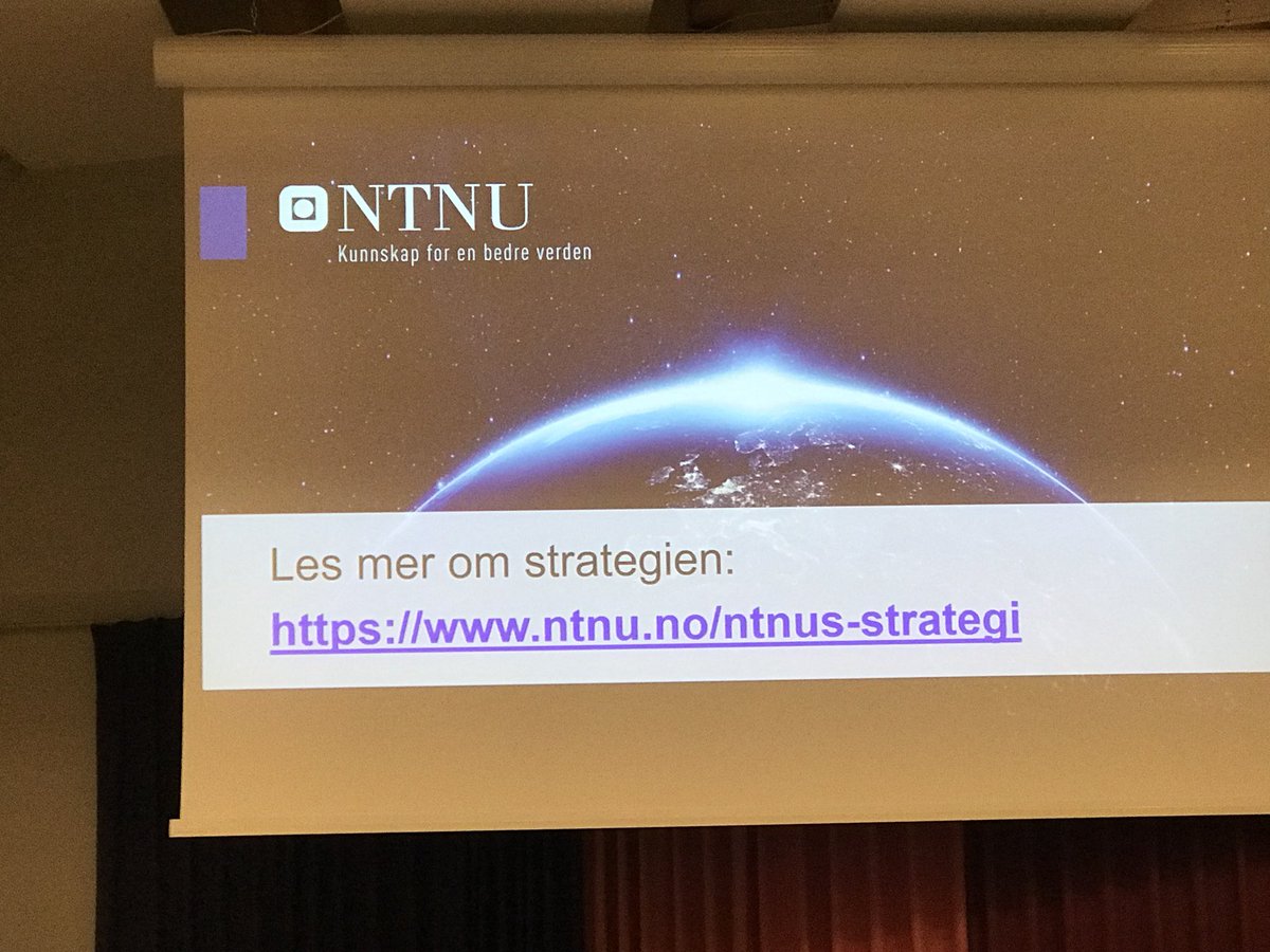 janpst's tweet photo. #NTNU åpen invitasjon til å diskutere strategien 👍 https://t.co/b1xmGNJsuB