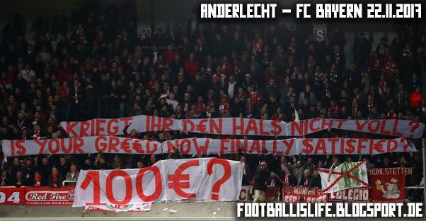 FinancialFairpl's tweet photo. Wenigstens einen Funken des so oft propagierten "Respect" scheint die schwerfällige @UEFAcom noch zu haben...
Spätestens jetzt sollte doch auch der @FCBayern die Rückerstattung der zuviel bezahlten Beträge für seine Fans einfordern können. #rscaFCB #financialfairplay https://t.co/aDl1kUlLOQ
