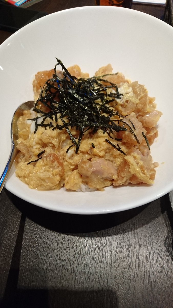 inoshishi22's tweet photo. Ohingの親子丼🎵#Ohing https://t.co/NCSnKi03hQ