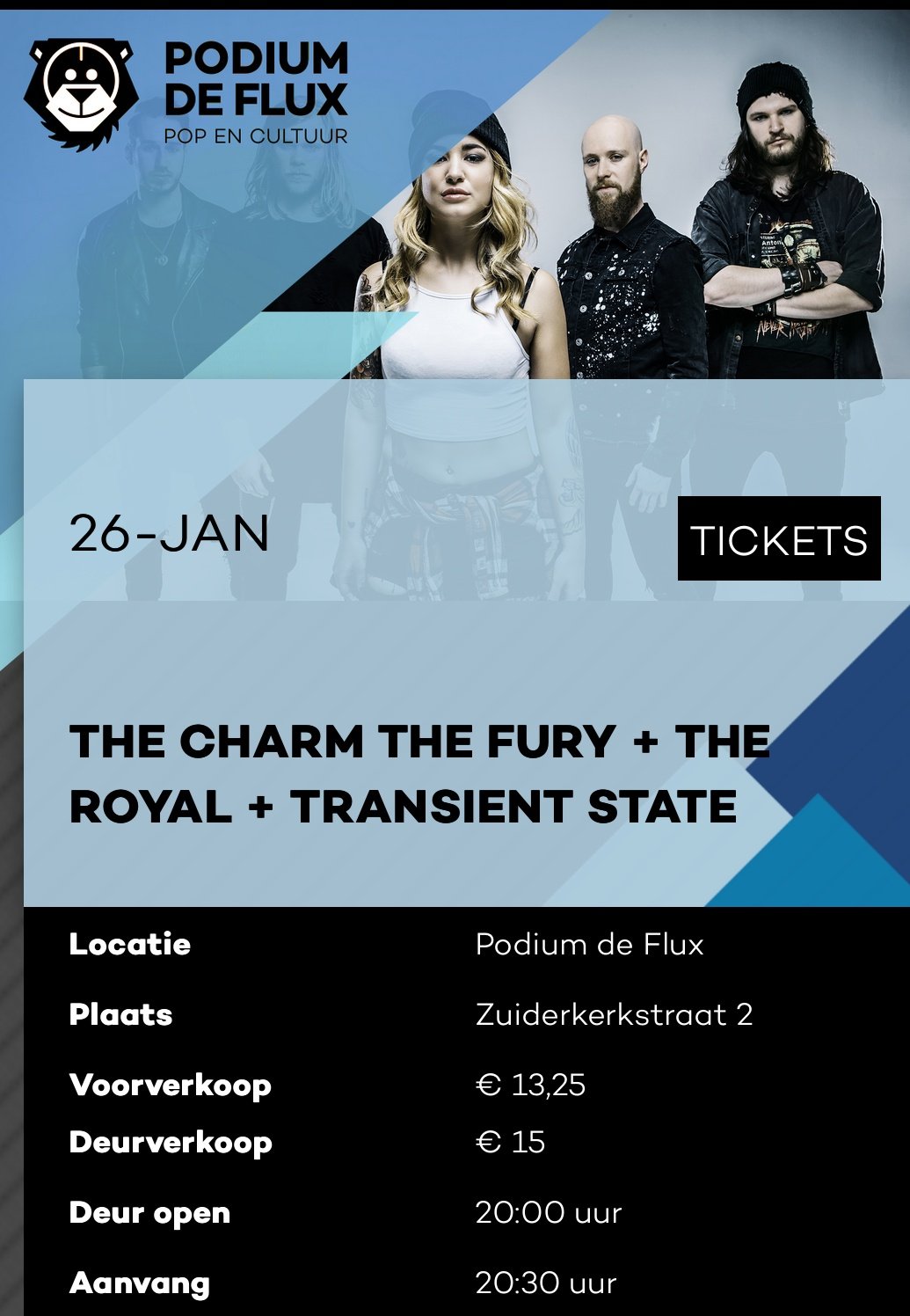 Carte Blanche Official The Charm The Fury Fan Club on Twitter "Tonight