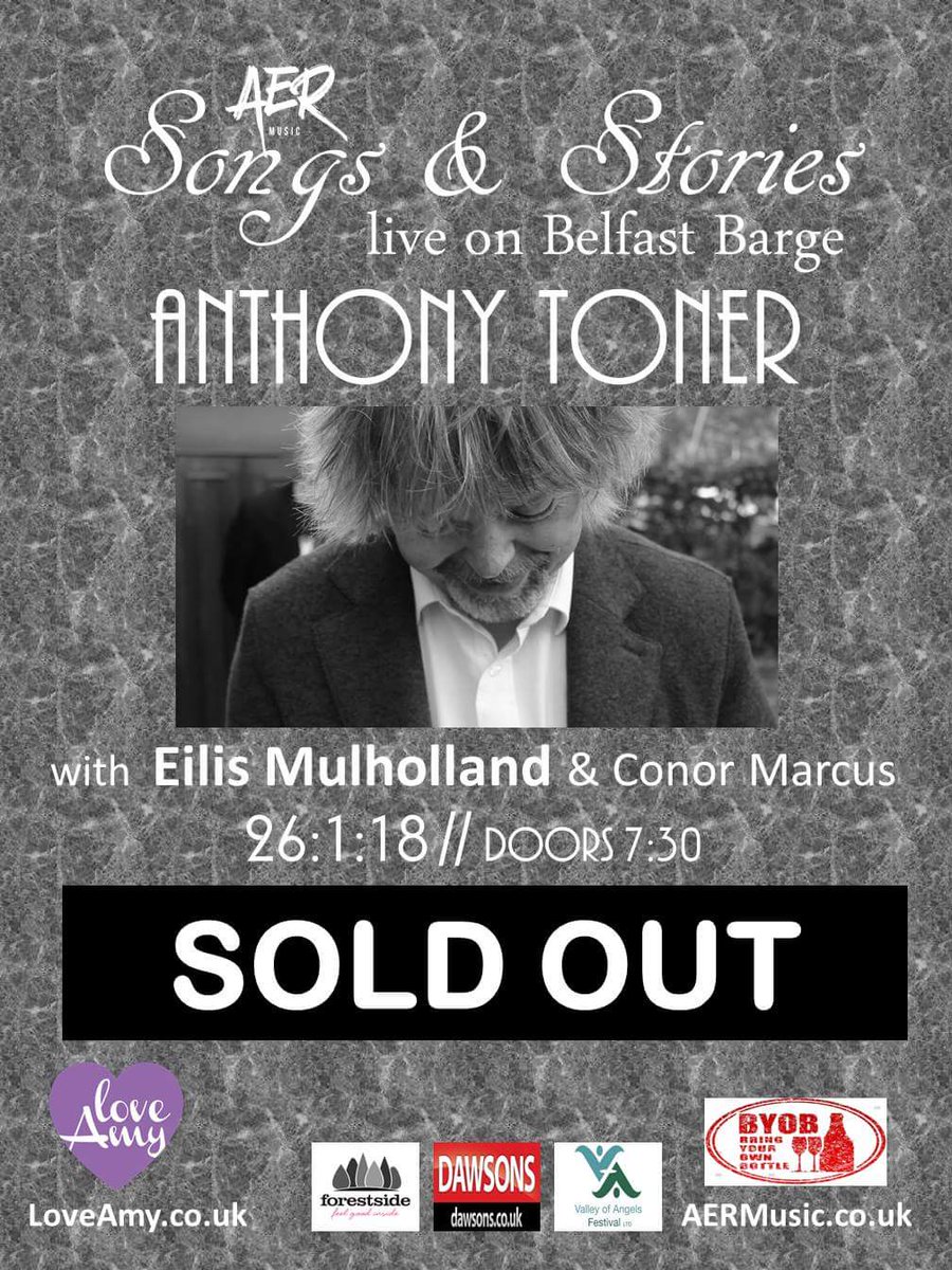 looking forward to this tonight...esp with the SOLD OUT sign up

stories behind the songs

#weAERlovers 
#standingupforAmy