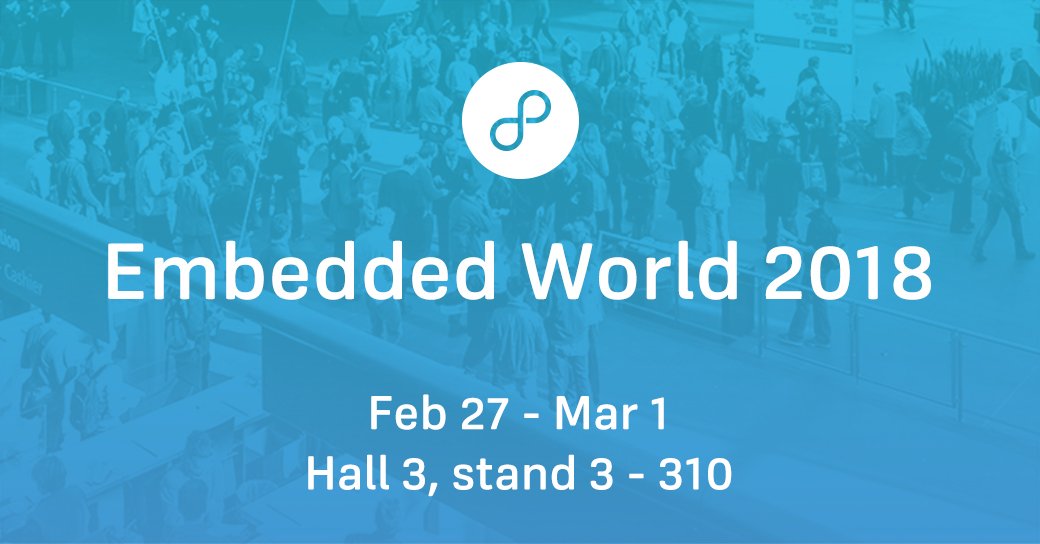 8devices's tweet image. We will be participating in @embedded_world 2018 in the stand of our distributor Codico. Hall 3, stand 3 - 310. Come and meet our tech experts to learn about the latest 802.11ac Wave2 modules! #embedded_world #embeddedwifimodules #80211acwave2 #jalapeno #bluebeans