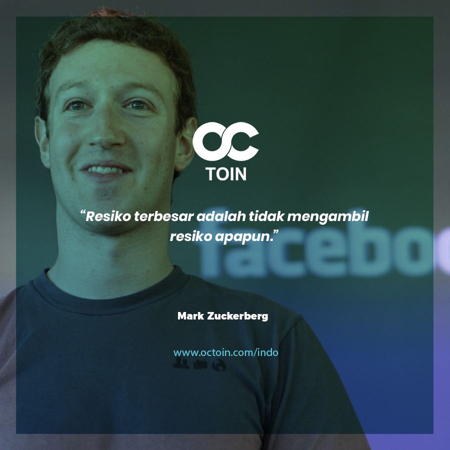 octoinindonesia's tweet image. Resiko terbesar adalah jika tidak mengambil 
resiko apapun.
•
#octoin #octoinindonesia #octoincoin #cryptocurrency #indonesia #investment #trading #emoney #passiveincome #entrepreneurship #makemoney