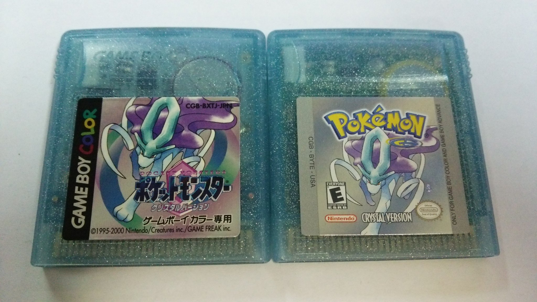まさと ポケットモンスター クリスタルバージョン 日本版と海外版のカートリッジ 裏面のクリスタルマークって 日本版だけの仕様なのですよ T Co Aztb0rmtk8 Twitter