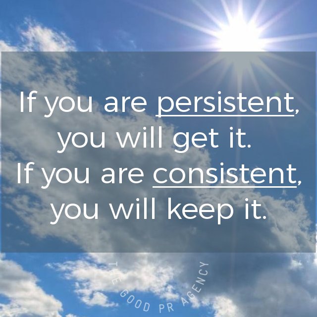 TheGoodPRAgency's tweet photo. We are all for messages of motivation to kick-start the week! 👩‍💻🙏🌤 @TheGoodPRAgency
#MondayMotivaton #motivation #inspiration #PersonalRelations #Business #quote #TheGoodPRAgency https://t.co/BrdUDD3X7U