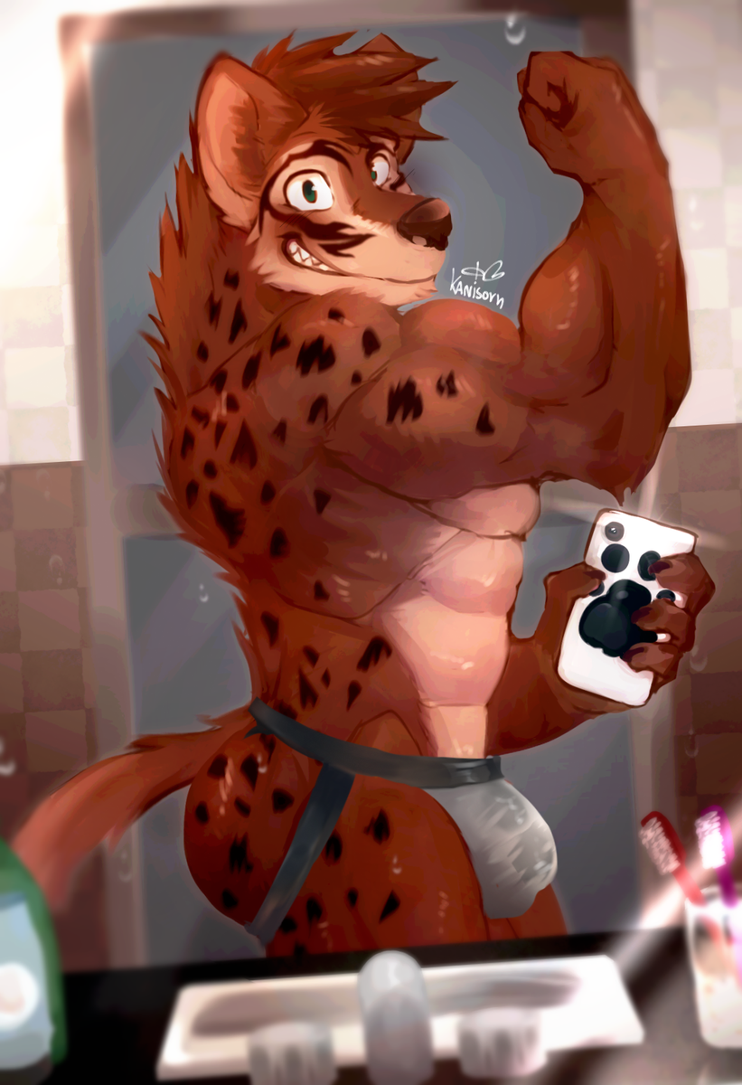 RabbitDx26's tweet photo. hyena ❤️❤️❤️💦 #NSFW https://t.co/S9y3Et5jOw