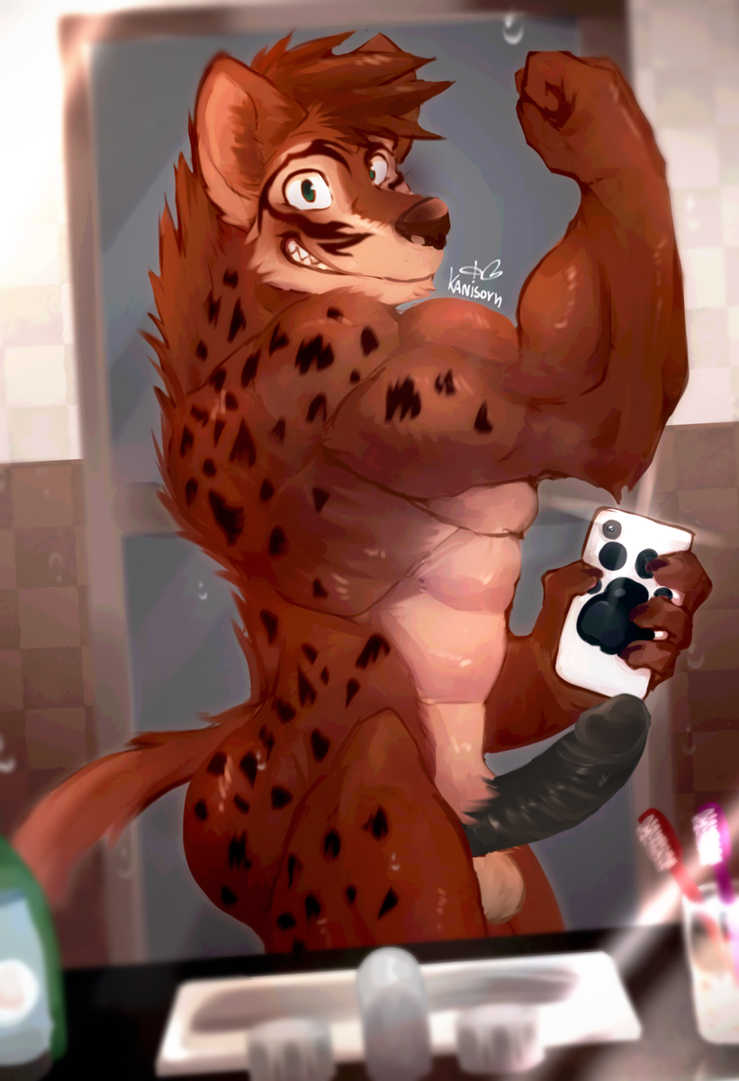 RabbitDx26's tweet photo. hyena ❤️❤️❤️💦 #NSFW https://t.co/S9y3Et5jOw