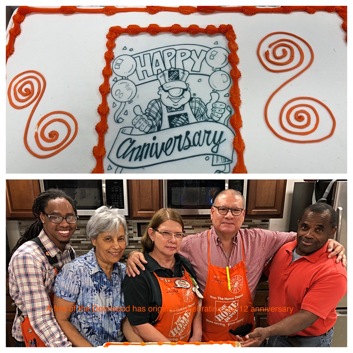 A few of the Deerwood originals celebrating our 12th Anniversary 🍾🎂🎈🎈🎈#takingcareofourpeople <a href="/wcork19/">Warren Cork</a>