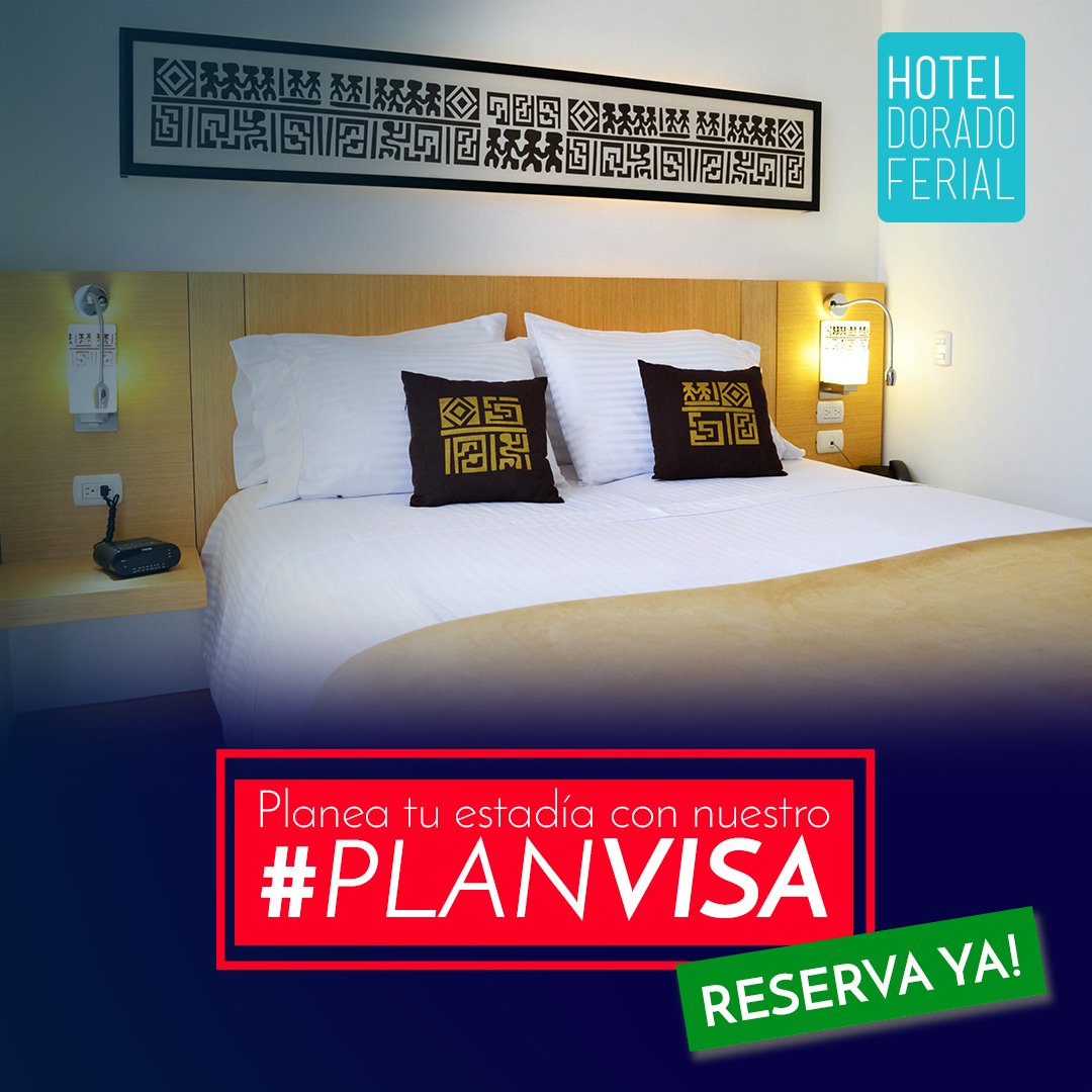 DoradoFerial's tweet photo. Ya tienes tu cita para la Visa Americana? Reserva con Nosotros el #PlanVisa!
Estamos muy cerca a la embajada y incluimos el Trasporte para que adelantes todas las diligencias.
.
Más información: comercial@doradoferial.com o teléfono (571) 3004867
#corferias #HotelesBogota https://t.co/Q3y2b98wrs