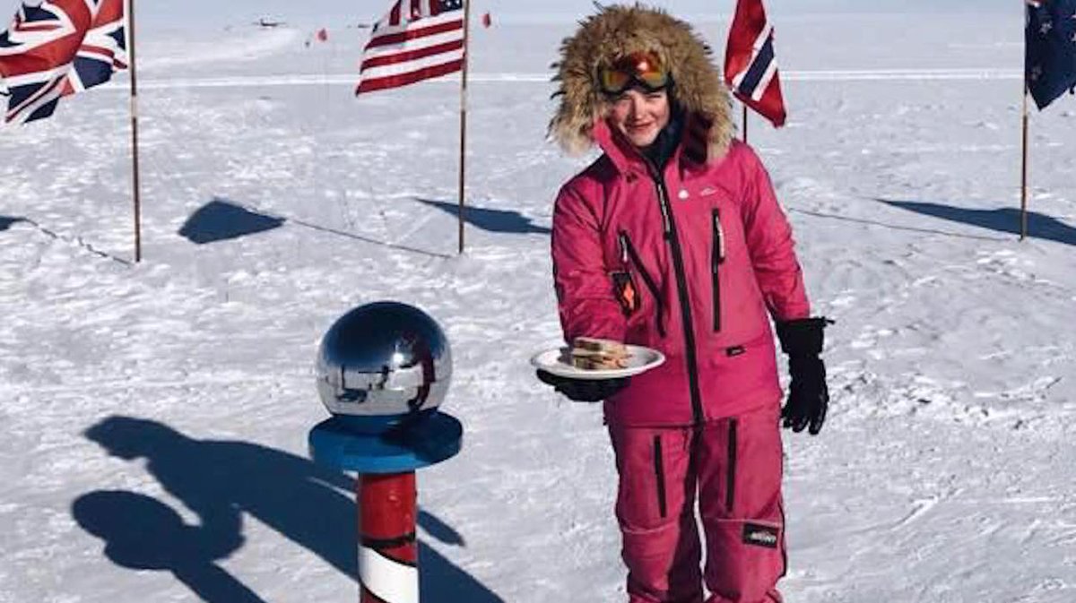 16-year-old skis to South Pole, trolls men who told her to make them a sandwich bit.ly/2FjBgMp