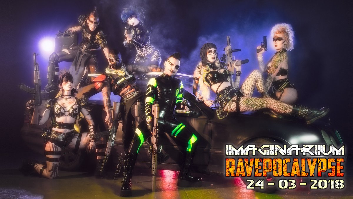 voodootronix's tweet photo. @Imaginarium777 25th event "RAVEPOCALYPSE" is live! Tickets and info: https://t.co/5uYc49NQRo https://t.co/41nNXRffjb