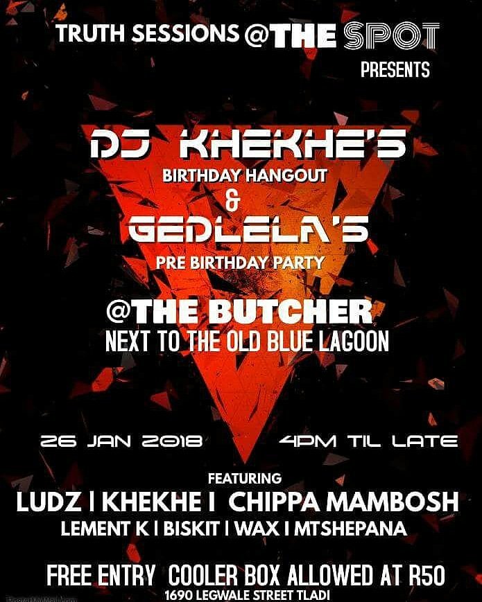 2NineTwoEnt_'s tweet photo. 🎧 TONIGHT:

Catch the 1st Lady of #2NineTwoEnt DJ @Ludz_SA at The Butcher (next to the old Blue Lagoon - 1690 Legwale Str, Tladi, Soweto) from 9pm 💃🎶🎉 https://t.co/wM6cI2nANM