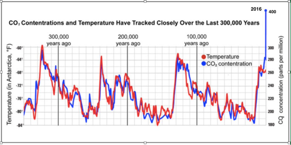 icarus62 on Twitter: &quot;&quot;You can argue that rising temperatures lead to higher CO2 levels, but not vice versa&quot; Look at the graph I showed you earlier. It&#39;s clear that temperature rise is