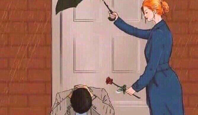 ليس شرطاً 
أن يكون الرزق مالاً
فقد يرزقك الله بإمرأة 
تحمل عنك الكثير.