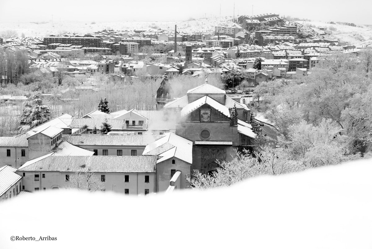(Fotos) De la #NEVADA en #Segovia
