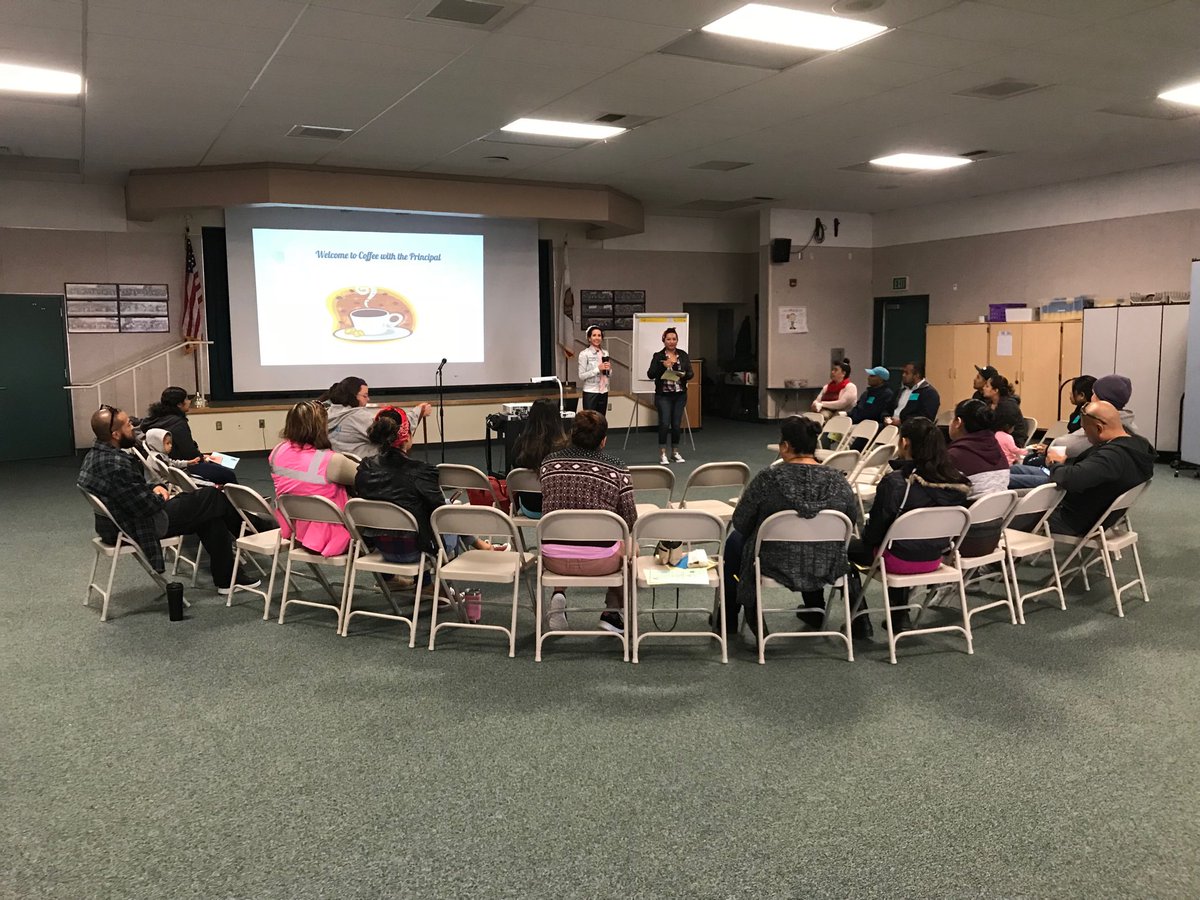 Coffee with the principal <a href="/HannStingrays/">Hannalei Elementary</a> w/<a href="/TracyZachry/">tracy zachry</a> &amp; <a href="/HannLiaison/">Lili Gonzalez</a> #CommunityEngagement #wave