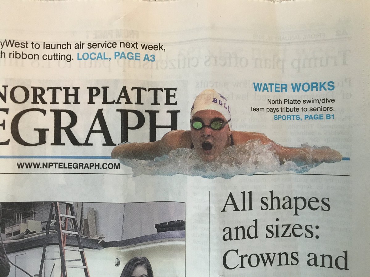 Making waves: NP swim/dive team cherishes final home meet. 
Story and photos from @iRodGuess 

nptelegraph.com/sports/local_s…

<a href="/Bjahnke1Bjahnke/">Brian E. Jahnke</a> @NPHS_AD <a href="/NPHSBulldogs/">North Platte Bulldogs</a> <a href="/NP_swim_dive/">NPHS Swim And Dive</a>  #nebpreps