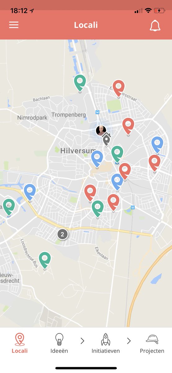 Locali4u's tweet image. Ah nice, een update van Locali die ook het scherm van de Iphone X optimaal gebruikt.