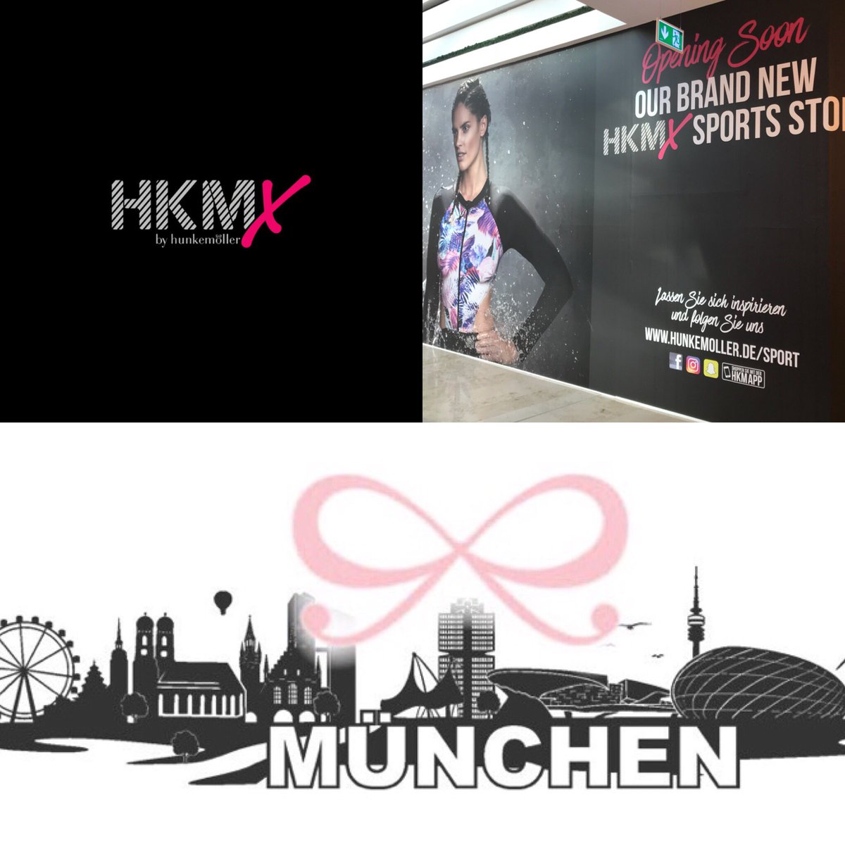 #HKMX <a href="/Hunkemoller/">Hunkemöller</a> #Sport #Munich #RiemArcaden #NewOpening #tomorrow #Saturday 27-01-2018 #soexctied #fun #comeandsee
