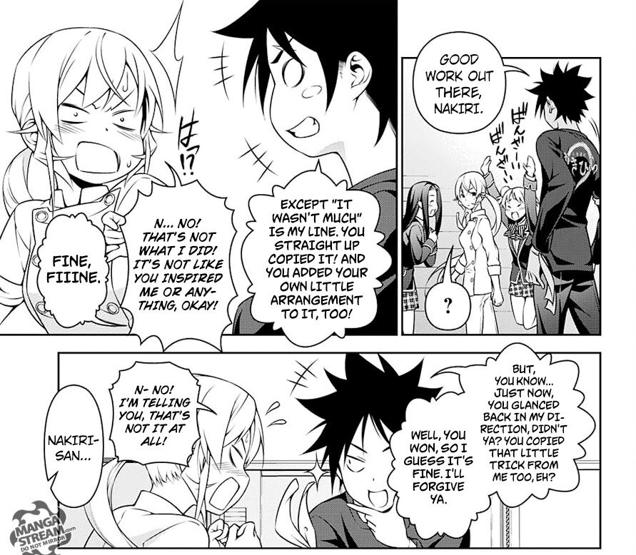 Nakiri Erina and Yukihira Souma (Shokugeki no Souma)