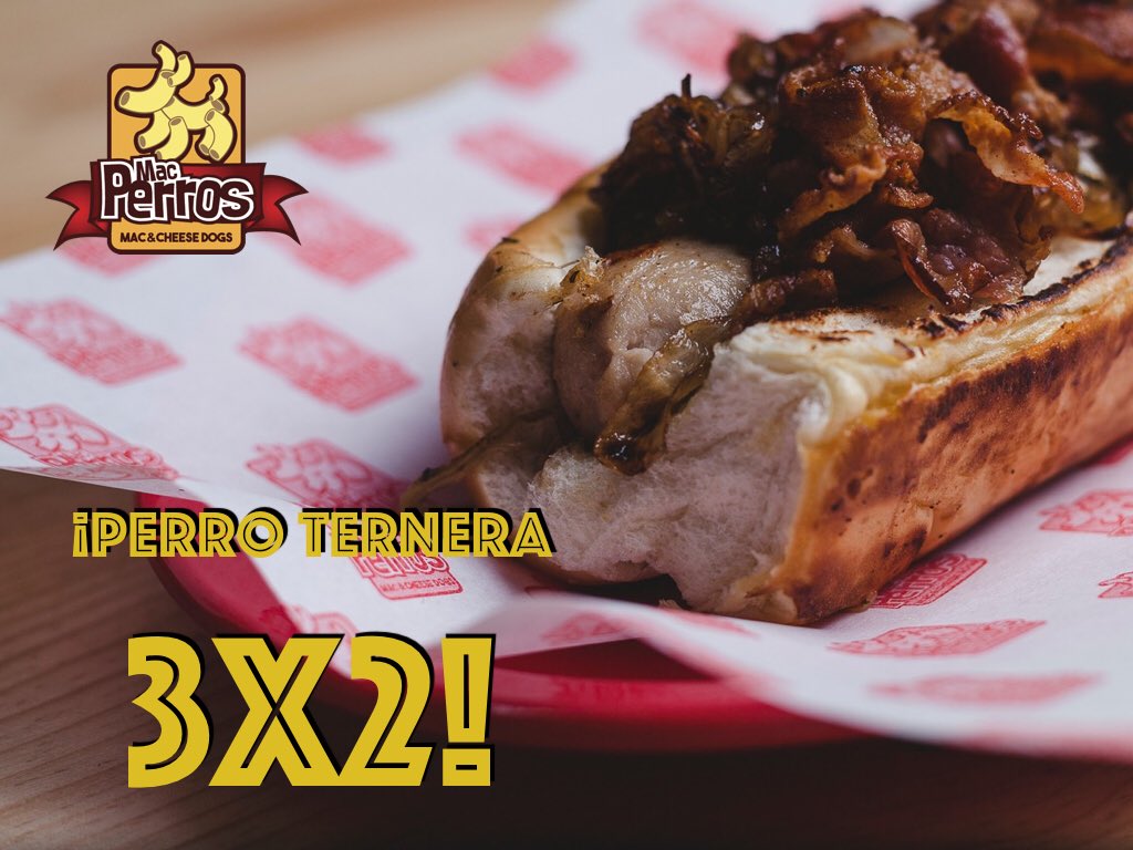 TennesseeXpres's tweet photo. Ven a consentirte este fin de semana! #Perro #Ternera #Promo 3x2 #MacPerros #MercadoSanGenaro https://t.co/f3r2lbdA79