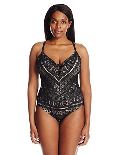 swimsuitstore's tweet photo. Bleu Rod Beattie Womens Plus Size Sneak Peek Plunge Halter Mio One-Piece https://t.co/we9x7lK02i #swimsuit https://t.co/E1MVBSmjSJ