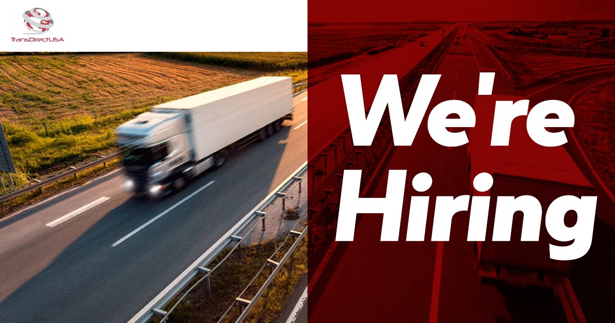TransDirectUSA's tweet image. Please visit our site to view the current list of CDL Driver openings in your area. Our lists are updated daily for nation-wide positions. bit.ly/2oSkzSV