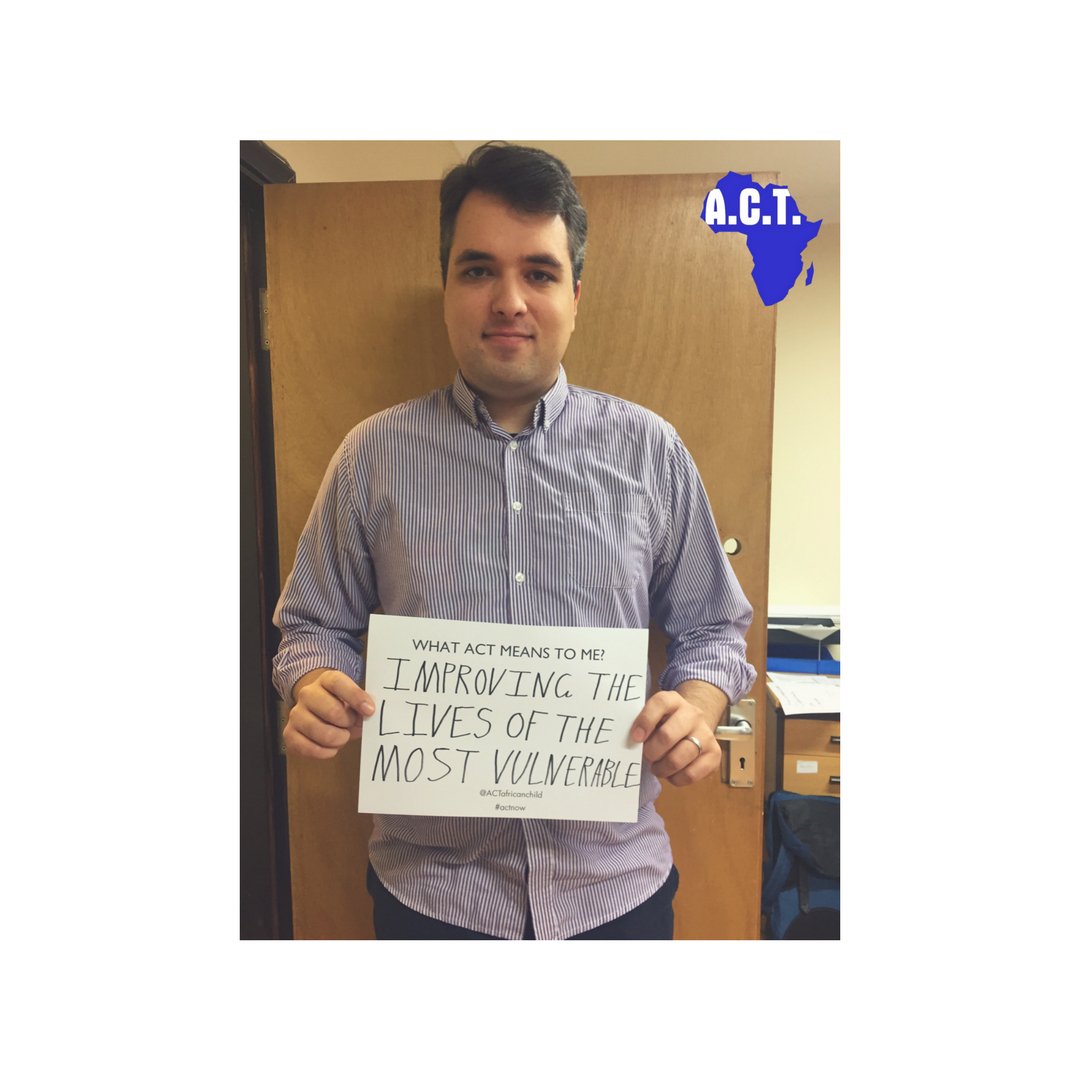 ACTafricanchild's tweet photo. ACT holds a special place in our intern @NathanealSansam heart. Read why here.- https://t.co/7lghDWpD0o #ACTat20 https://t.co/pn7JRiVNmV