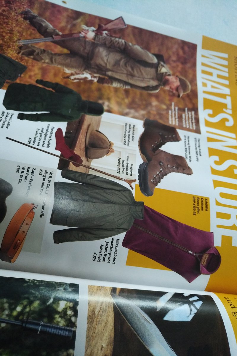 JohnFieldCloth's tweet photo. Our friends from @FieldsportsMag have featured our NEW 2 in 1 Weatherproof jacket Blizzard this month ...

For more information https://t.co/kmJbFPW9Uv https://t.co/5KgOvFSQsC
