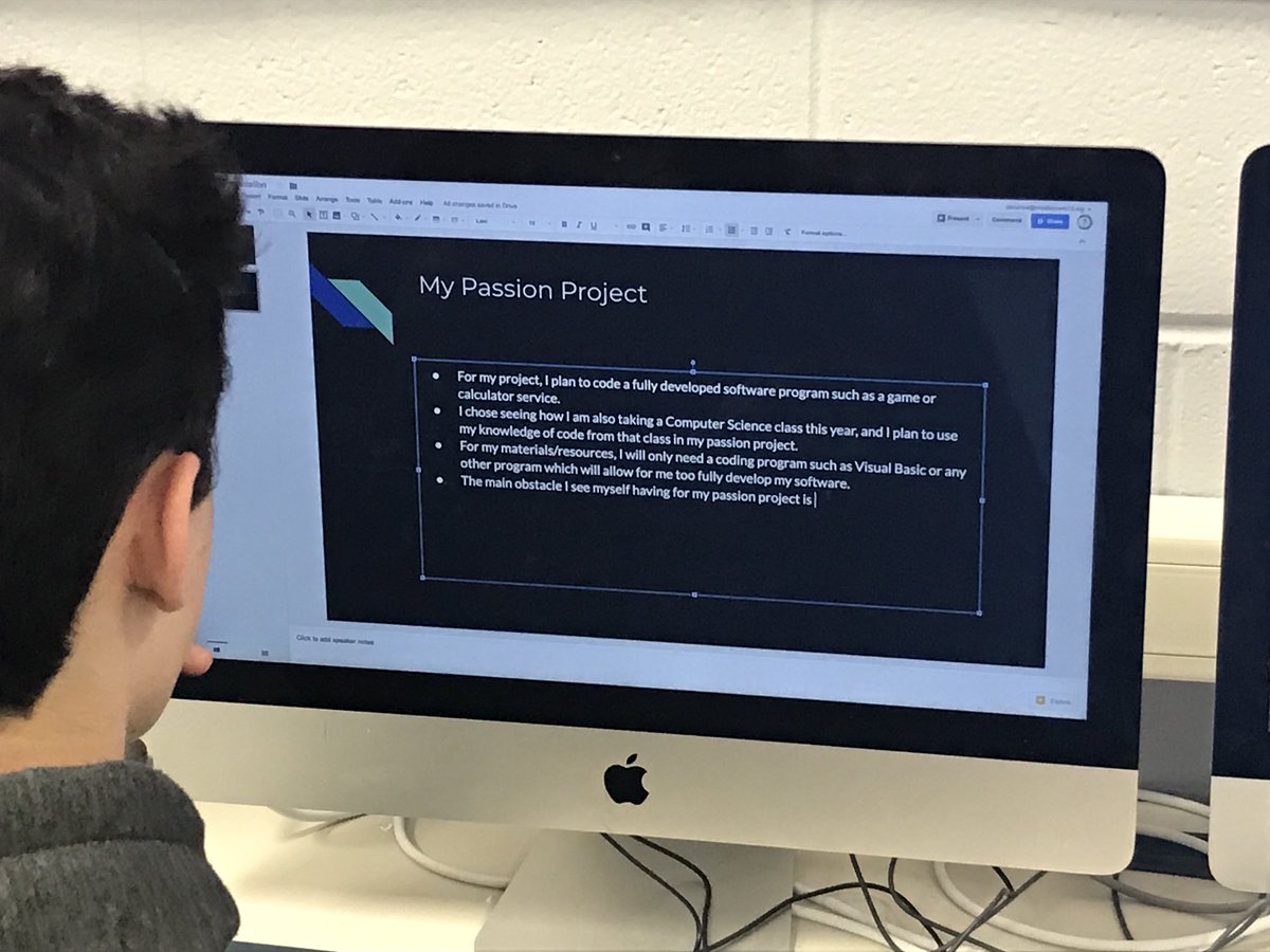 Excited to see the students #MTPSspark pitches in <a href="/SouthTechEd/">Mrs. Sferlazzo</a> Graphic Design classes today! #MTPSpride @MHSSPrincipal